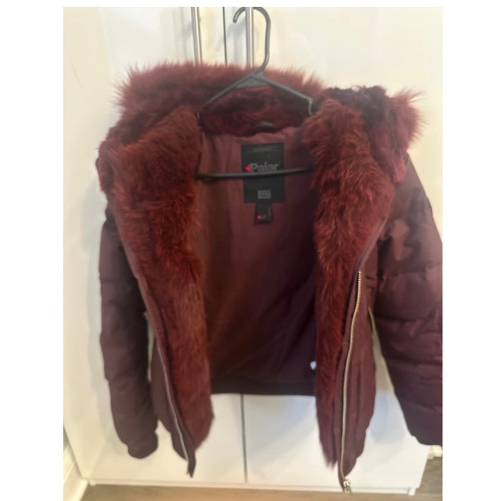 Pajar Fur Bomber Jacket/coat
